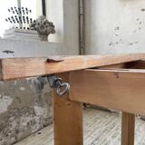Maison Regain round elm table