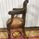 Louis XVI-style office chair caning
