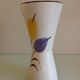 Grey cermal vase / vintage 60-70s