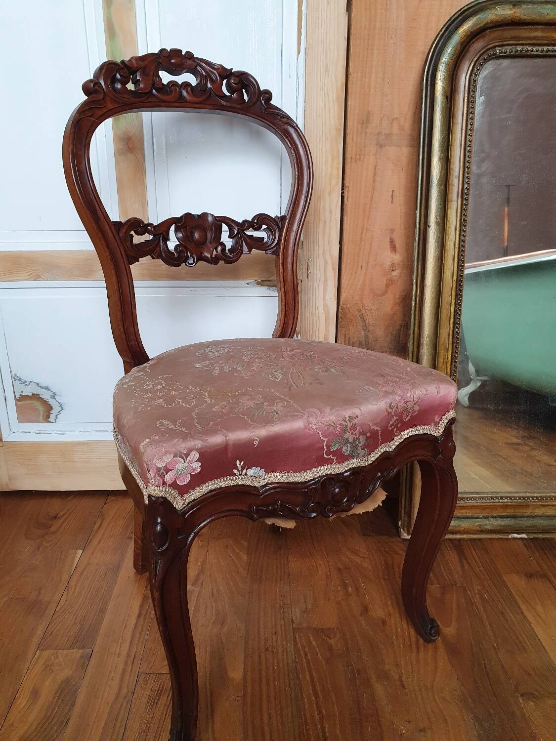 Chaise style Louis Philippe