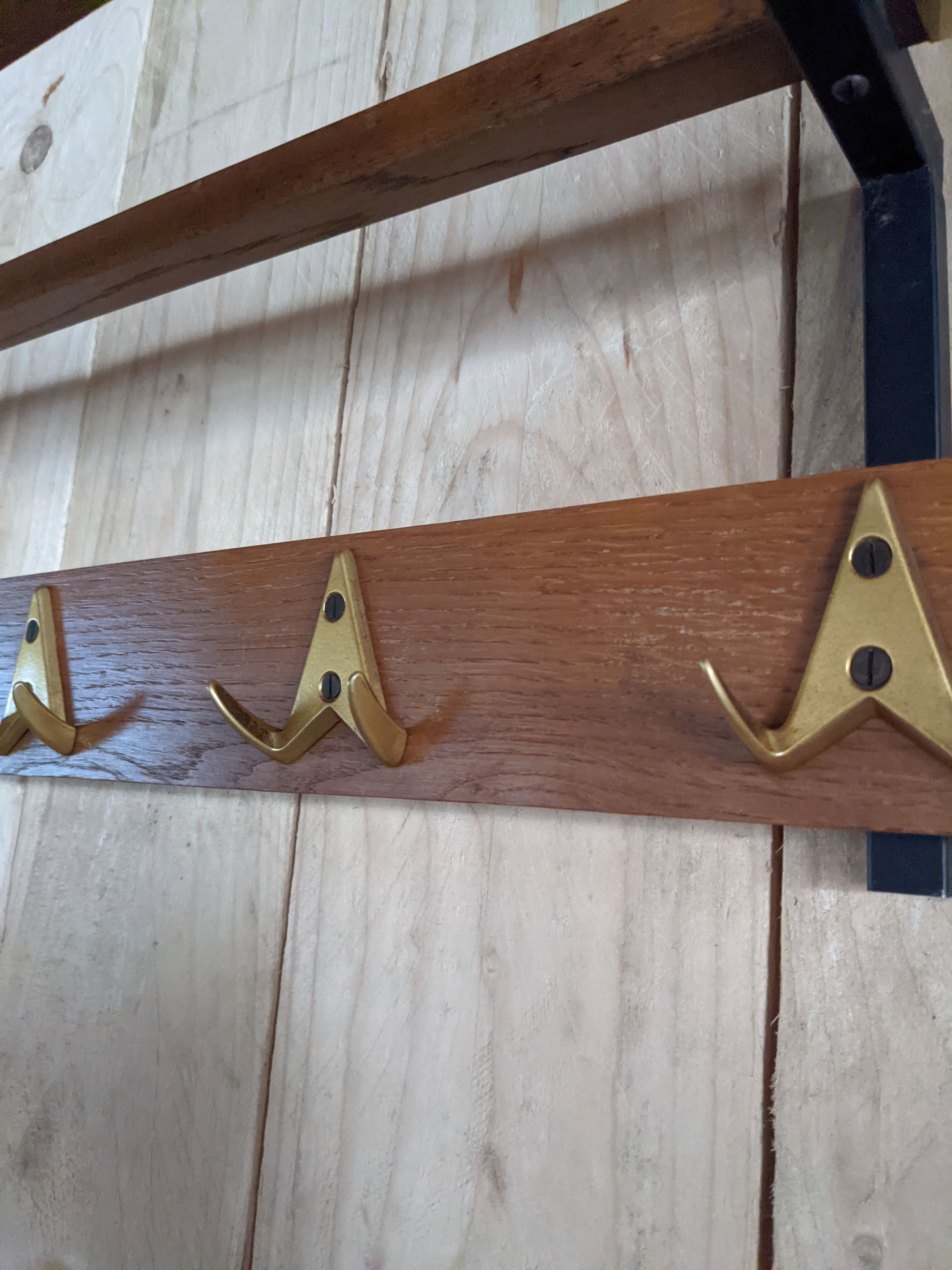 Wall coat rack