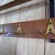 Wall coat rack