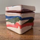 Ceramic box with lid