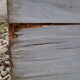 Old grey patina door