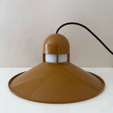 Industrial hanging lamp by Glashütte Limburg, 1960s modernist