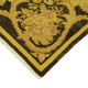 Handwoven Persian Overdyed 273 cm x 372 cm Yellow Wool Carpet