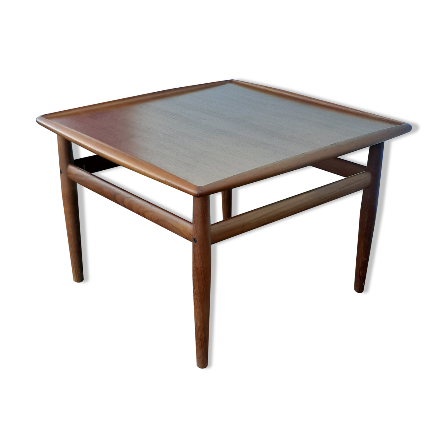 Square coffee table Grete Jalk Scandinavian