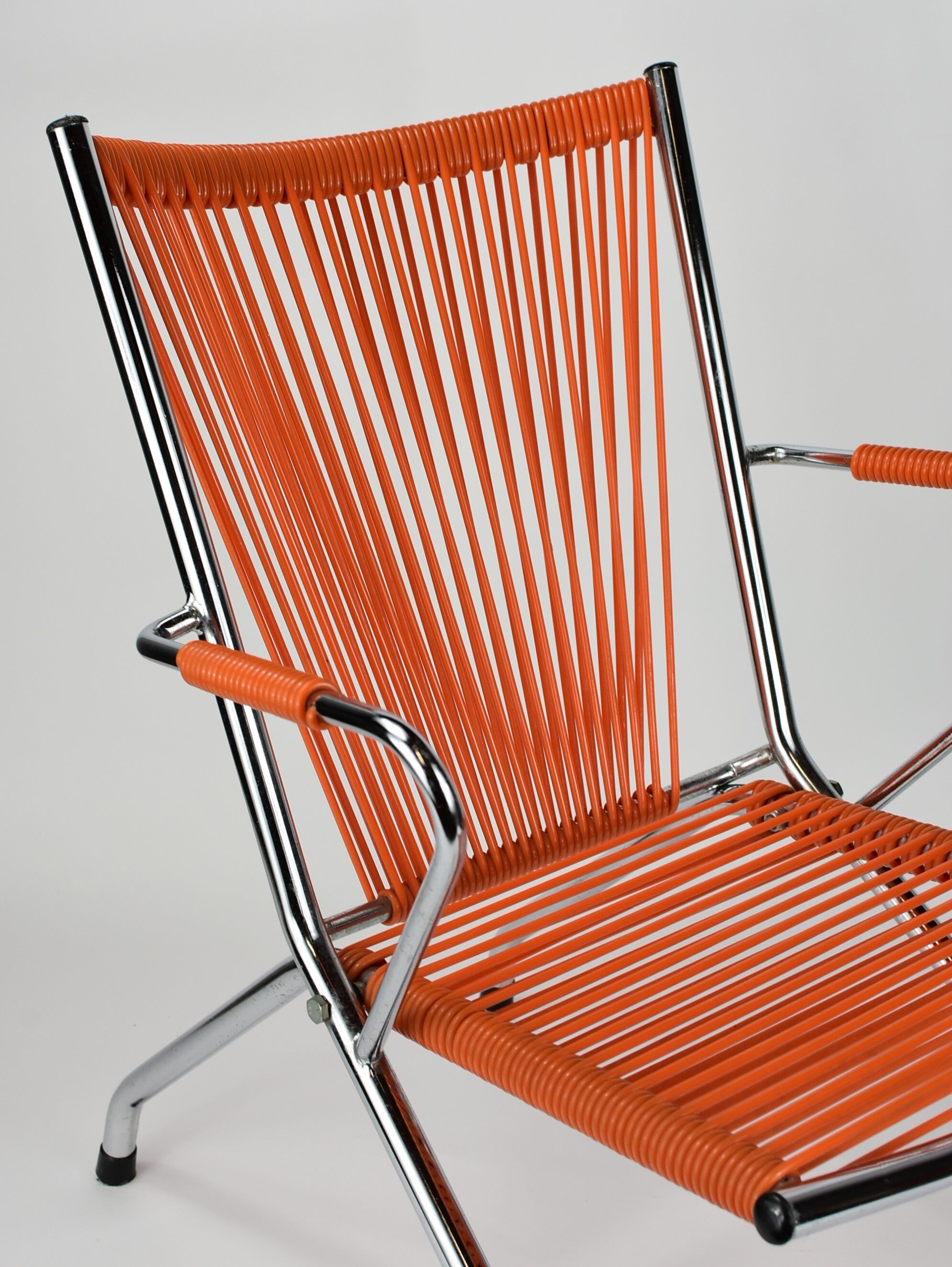Vintage orange children's chair