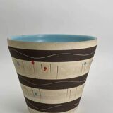 Grand pot à plante céramique année 50