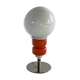 Italian Orange And Metall Floor Lamp, Italy, 1970's