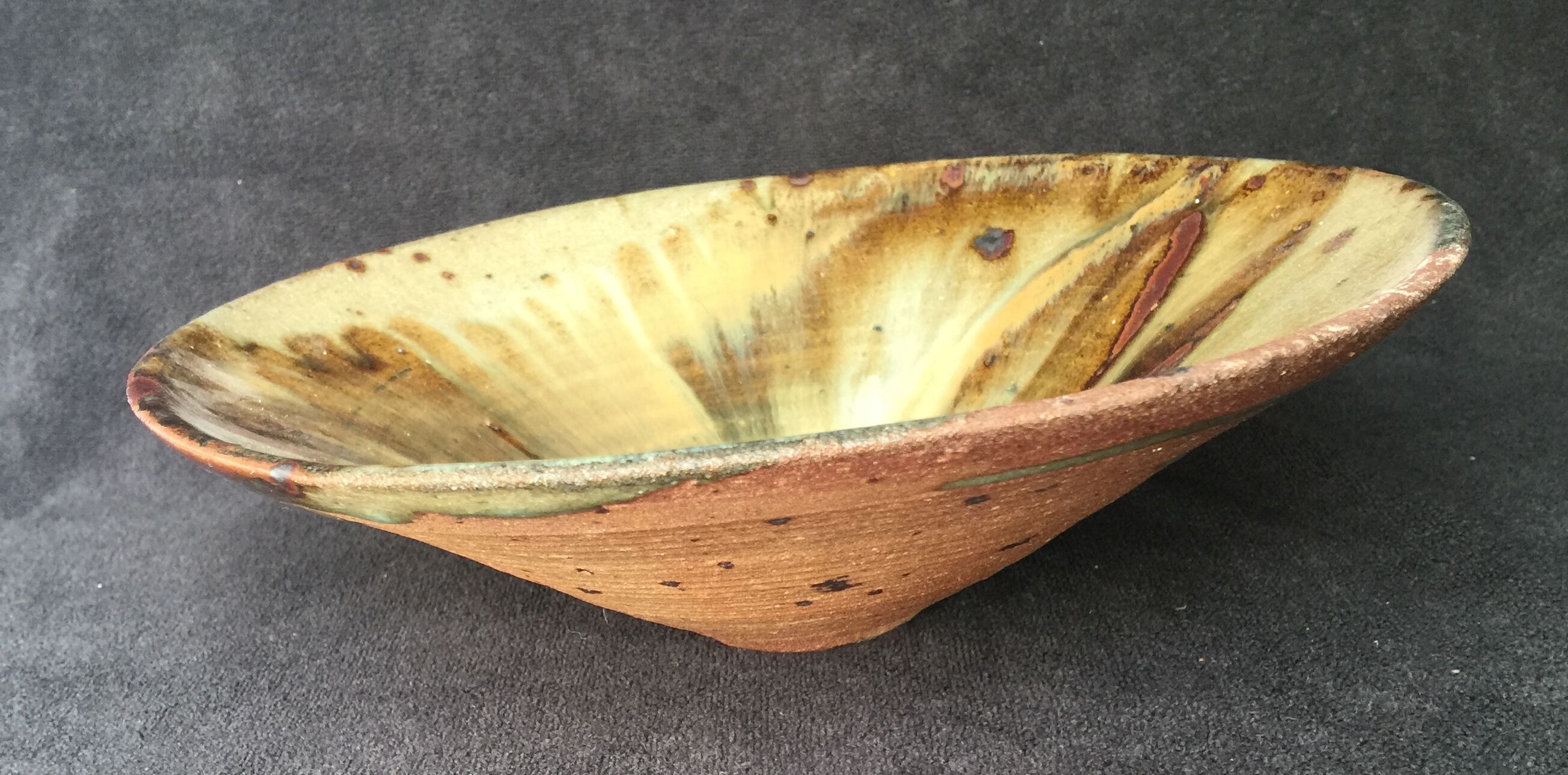 Modernist cup in very flared cone