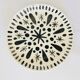 8 assorted black/white dessert plates
