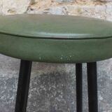 Set of 3 old bar stools 50, 60s