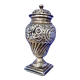 Pepper or salt shaker in sterling silver - English hallmark