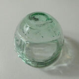 6 vintage glass jam jars