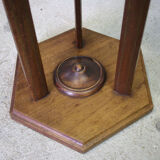 Art deco smoker's foot