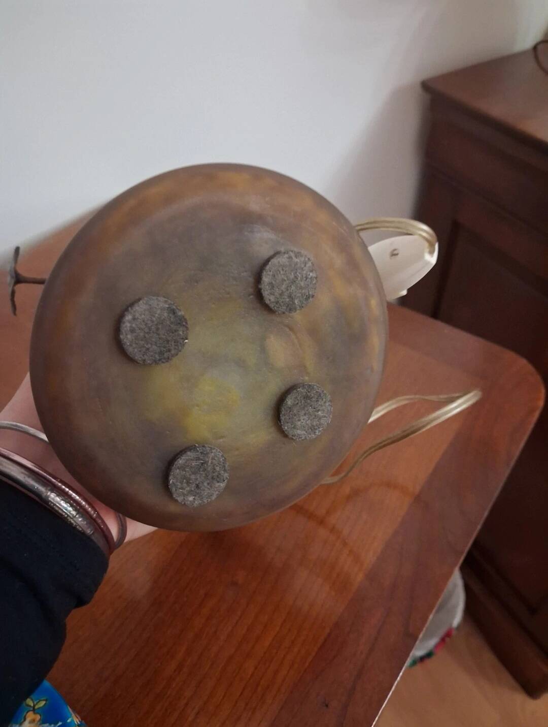 Pied de lampe Muller Frères authentique TBE