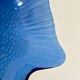 Blue vintage fish dish plate
