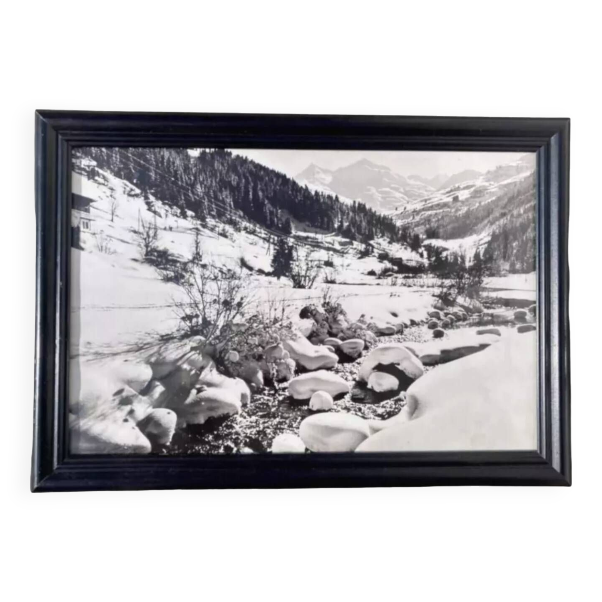 Small film landscape / snowy mountain photography