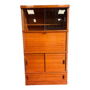 Bibliothèque secrétaire vintage