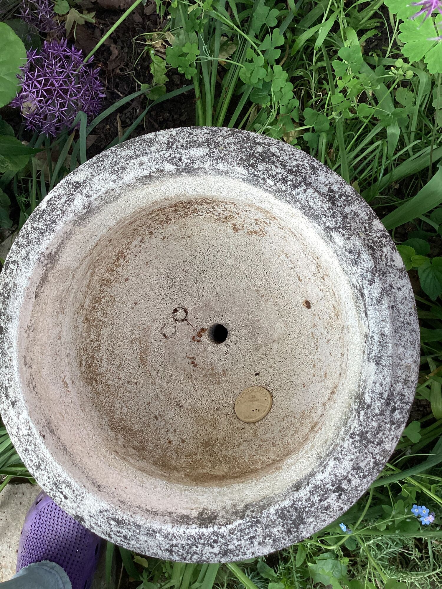 Planter basin cement Grandon Fres