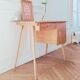 Renovated vintage Baumann desk, 1950s