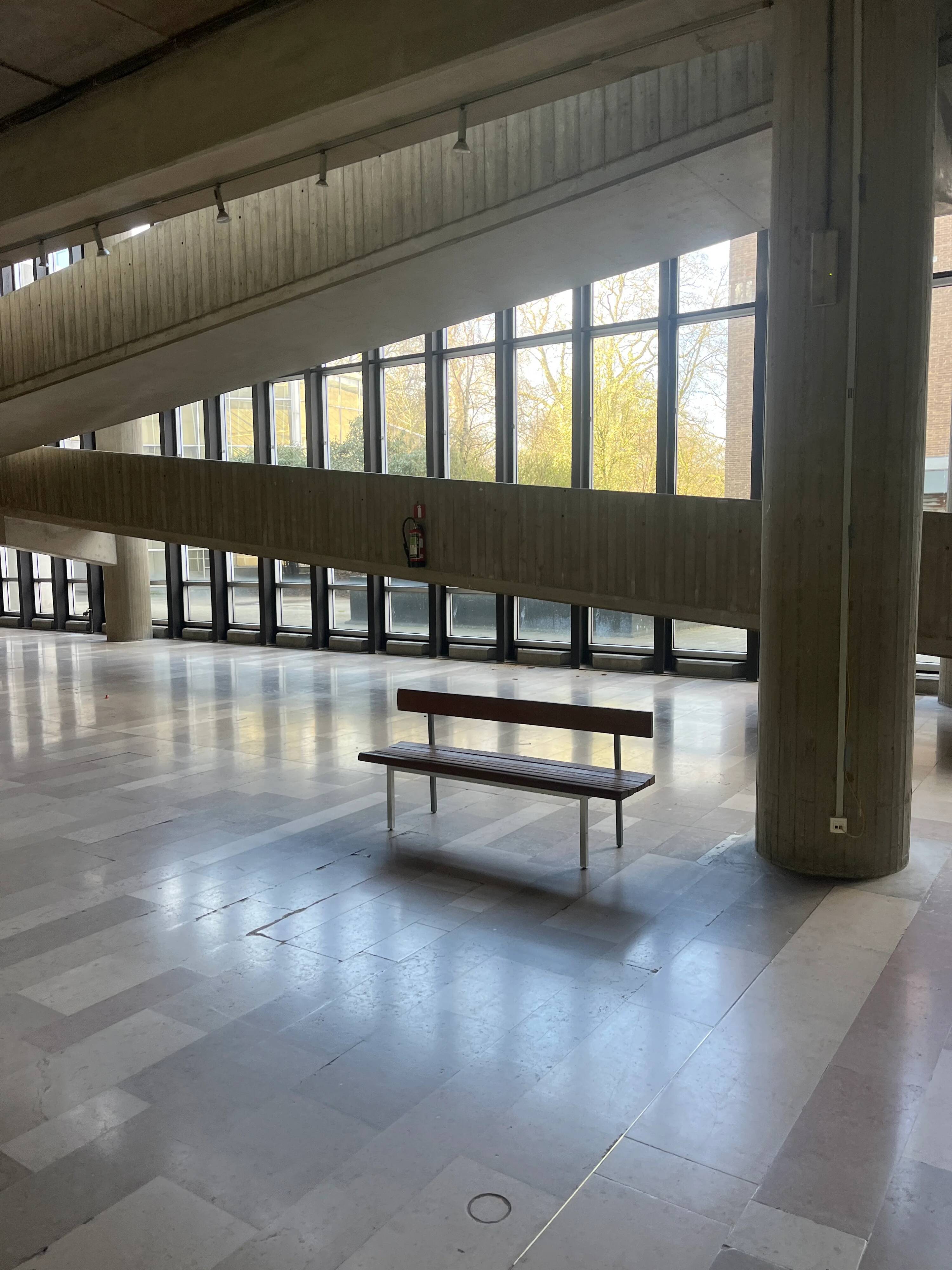 Architectural bench Christophe Gevers – ICC Ghent (3 available)