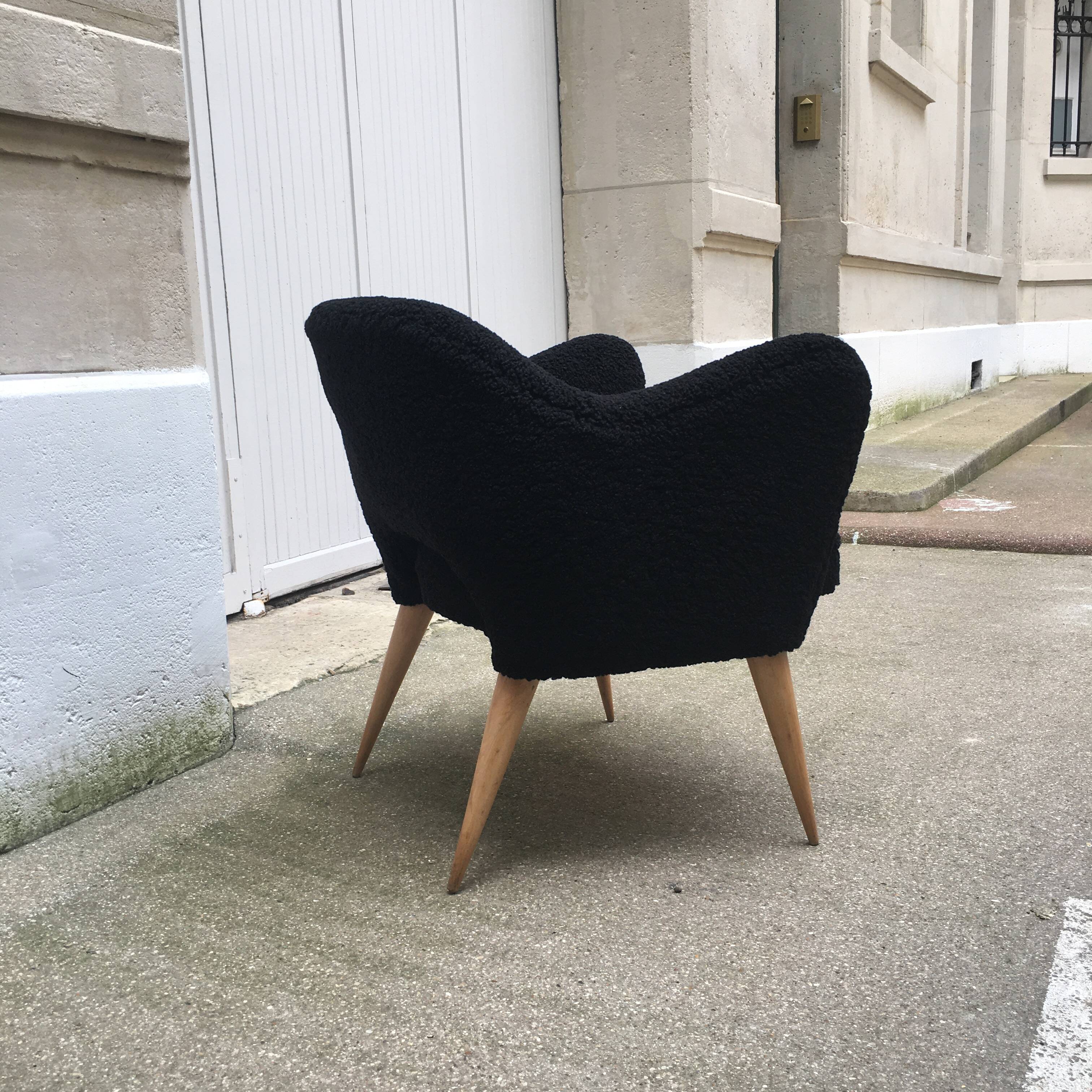 Pair of ERTON armchairs by Henri CAILLON