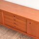 Enfilade danoise vintage en teck par H.W. Klein pour Bramin, années 60