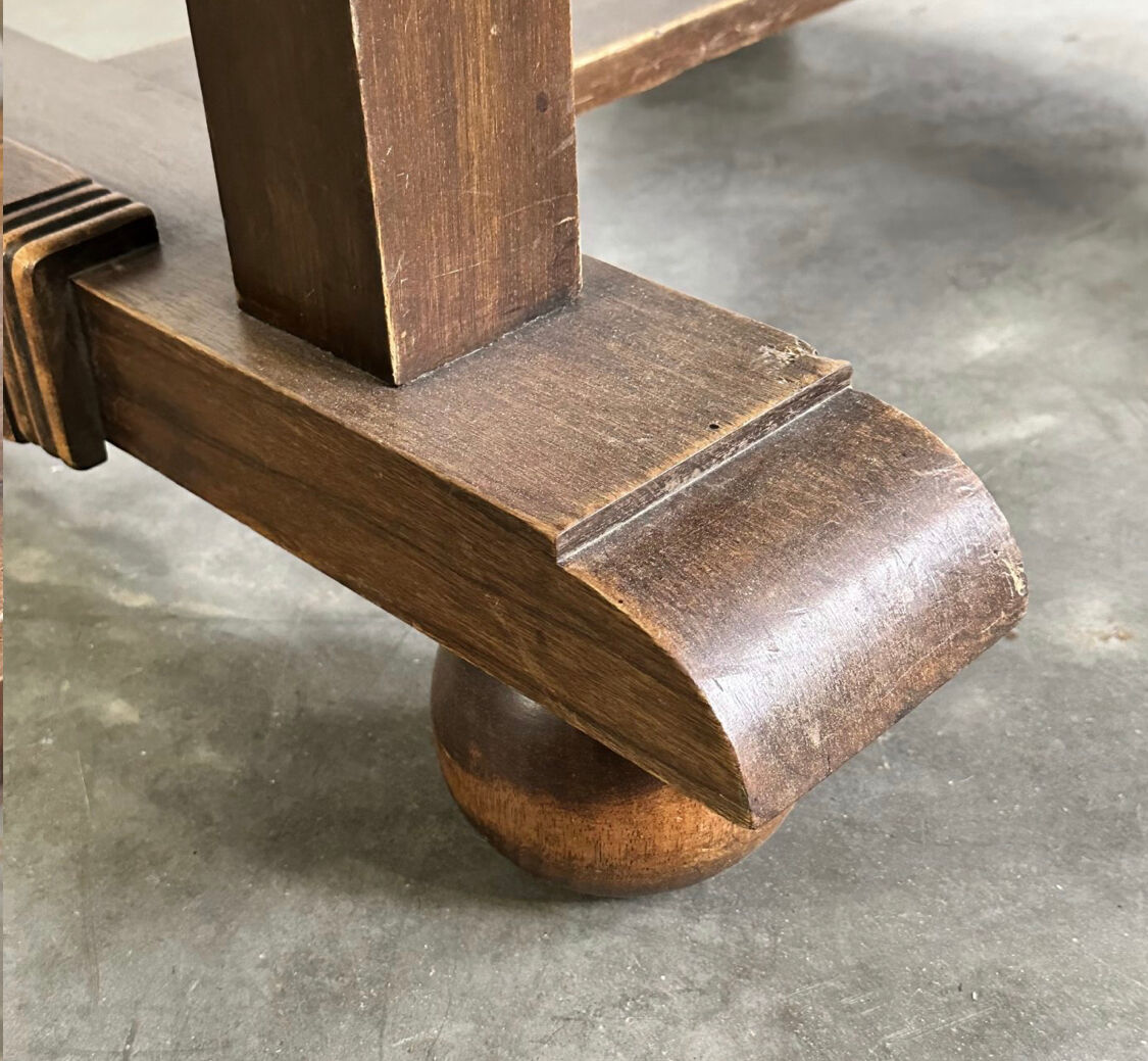 Mid-century oak table