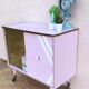 Bar cabinet, revamped, vintage 50s-60s