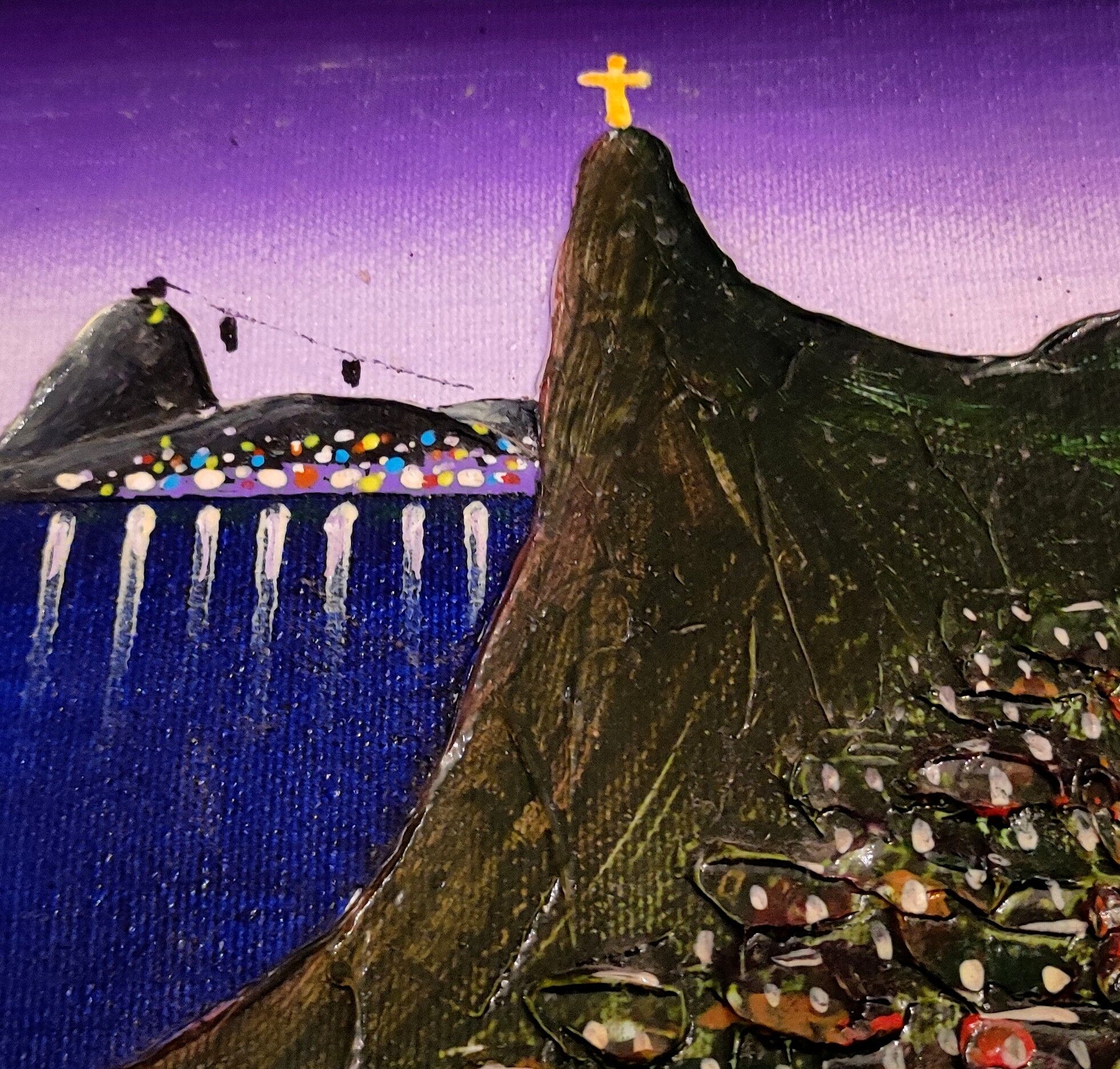 Oil on canvas signed Laerte De Souza