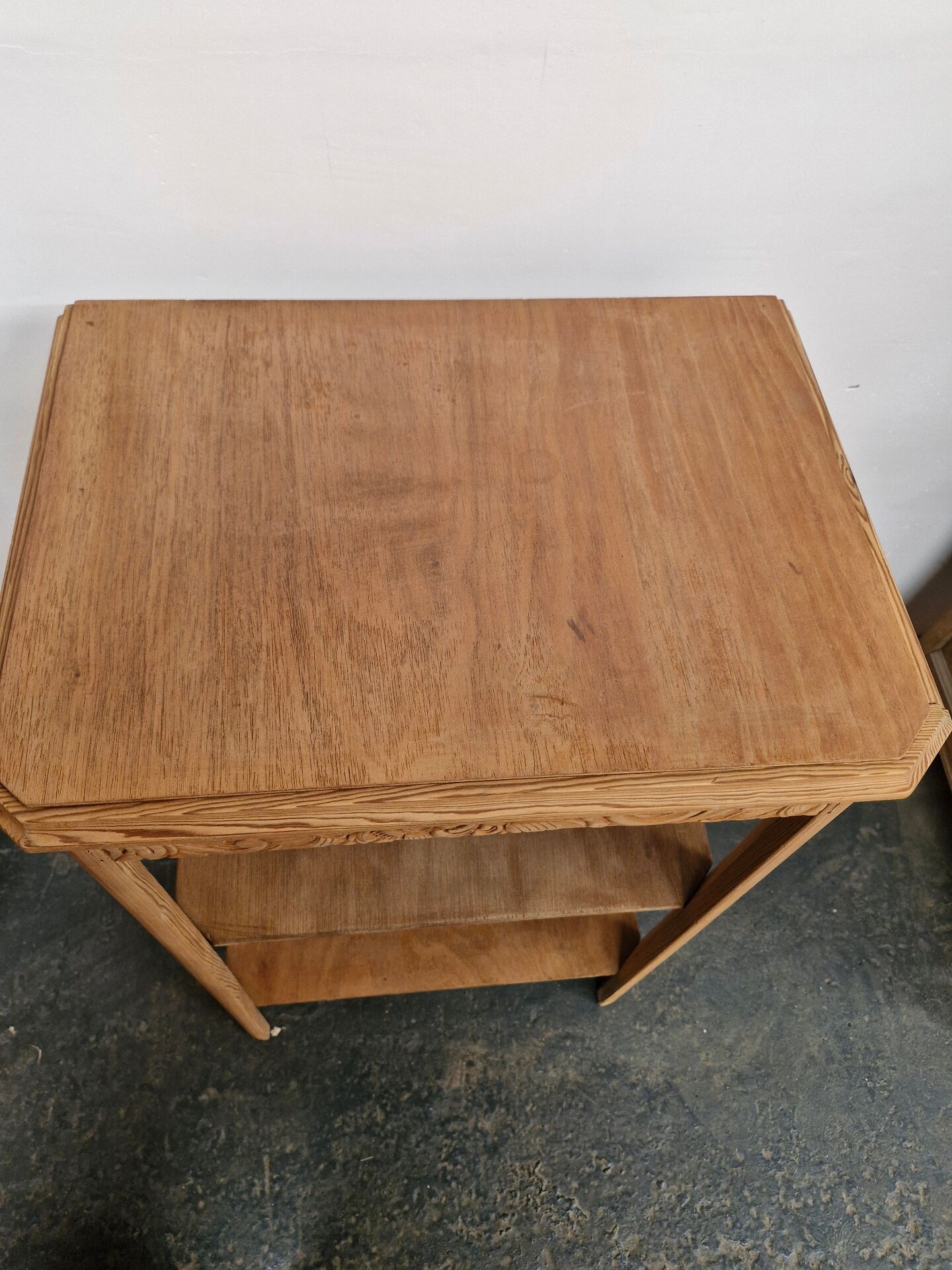 Art Deco wooden stool