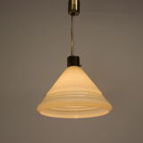 Mid-century glass pendant, 1970's