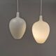 Two rare Pompei pendant lamps by Jo Hammerborg for Fog & Mørup Denmark 1963