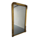Large Napoleon III mirror with wooden gilded frame, 19th century, 200 cm.