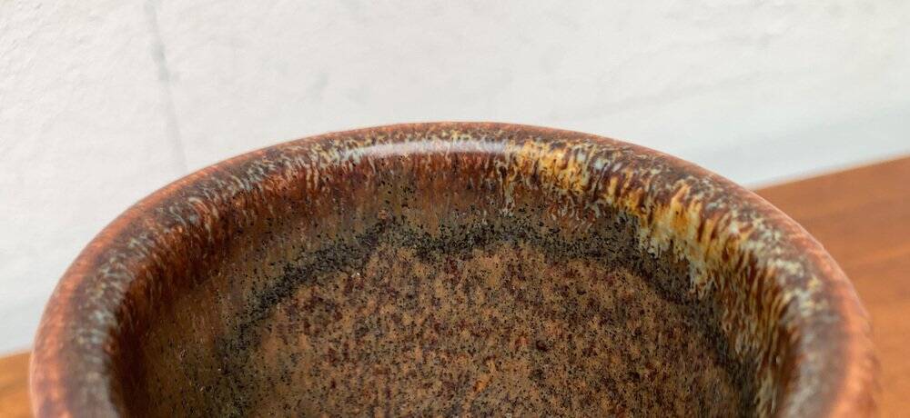 Mid-century German studio pottery vase by Till Sudeck, 1960s.