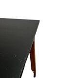 Vintage wooden high table / bar table / side table