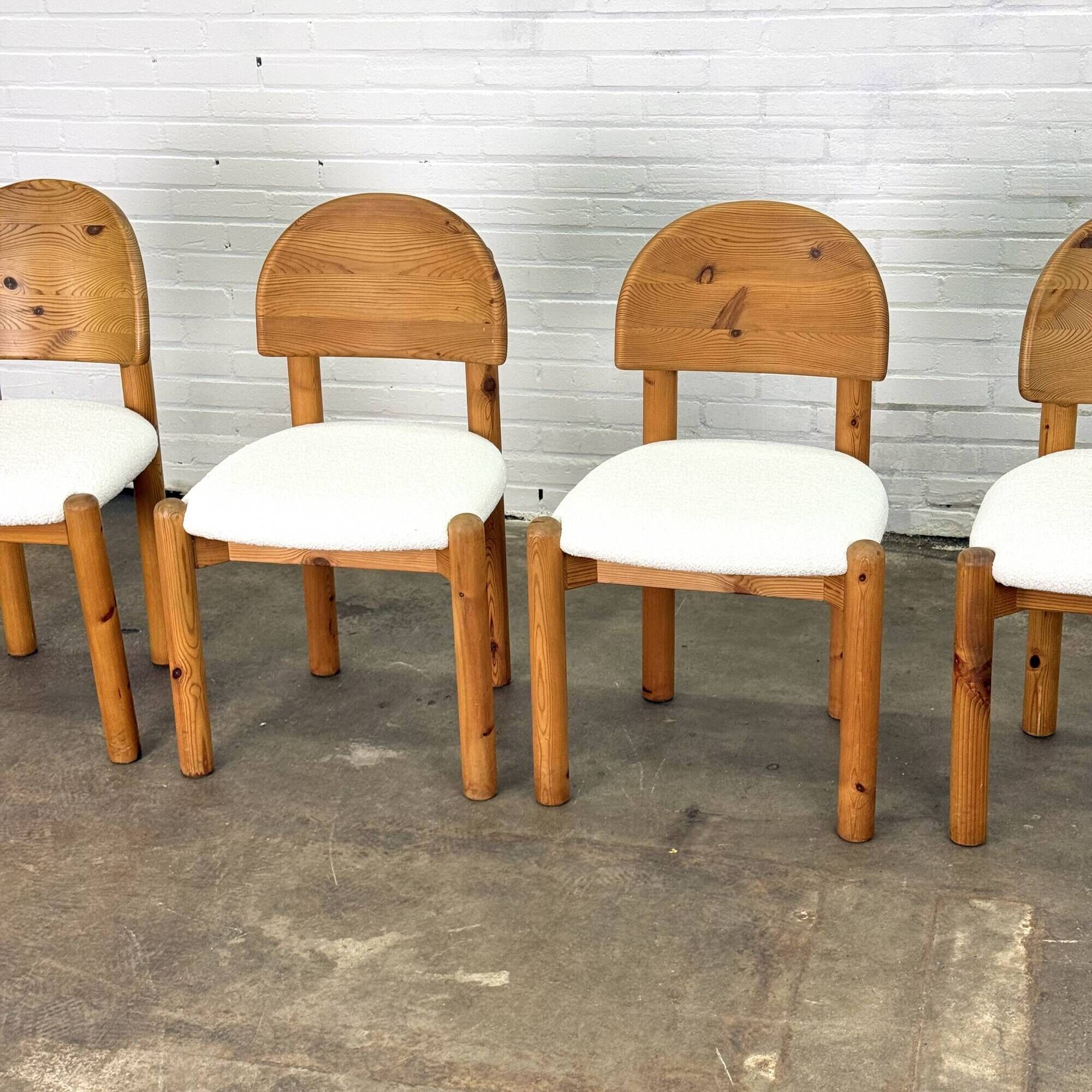 Ensemble de quatre chaises de salle à manger Rainer Daumiller par Hirtshals Savaerk