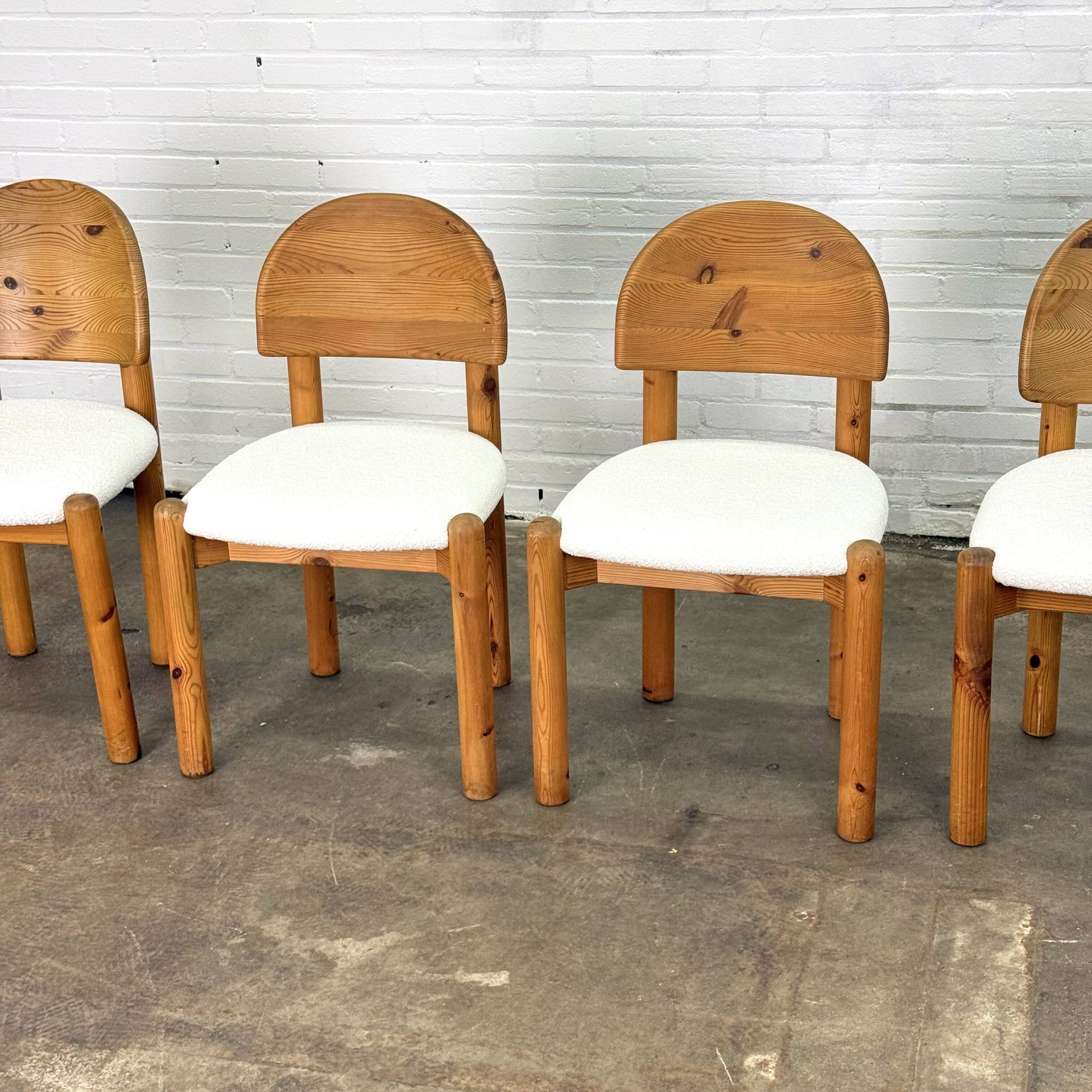 Ensemble de quatre chaises de salle à manger Rainer Daumiller par Hirtshals Savaerk