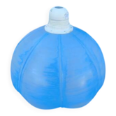 Vintage blue opaline glass pendant light