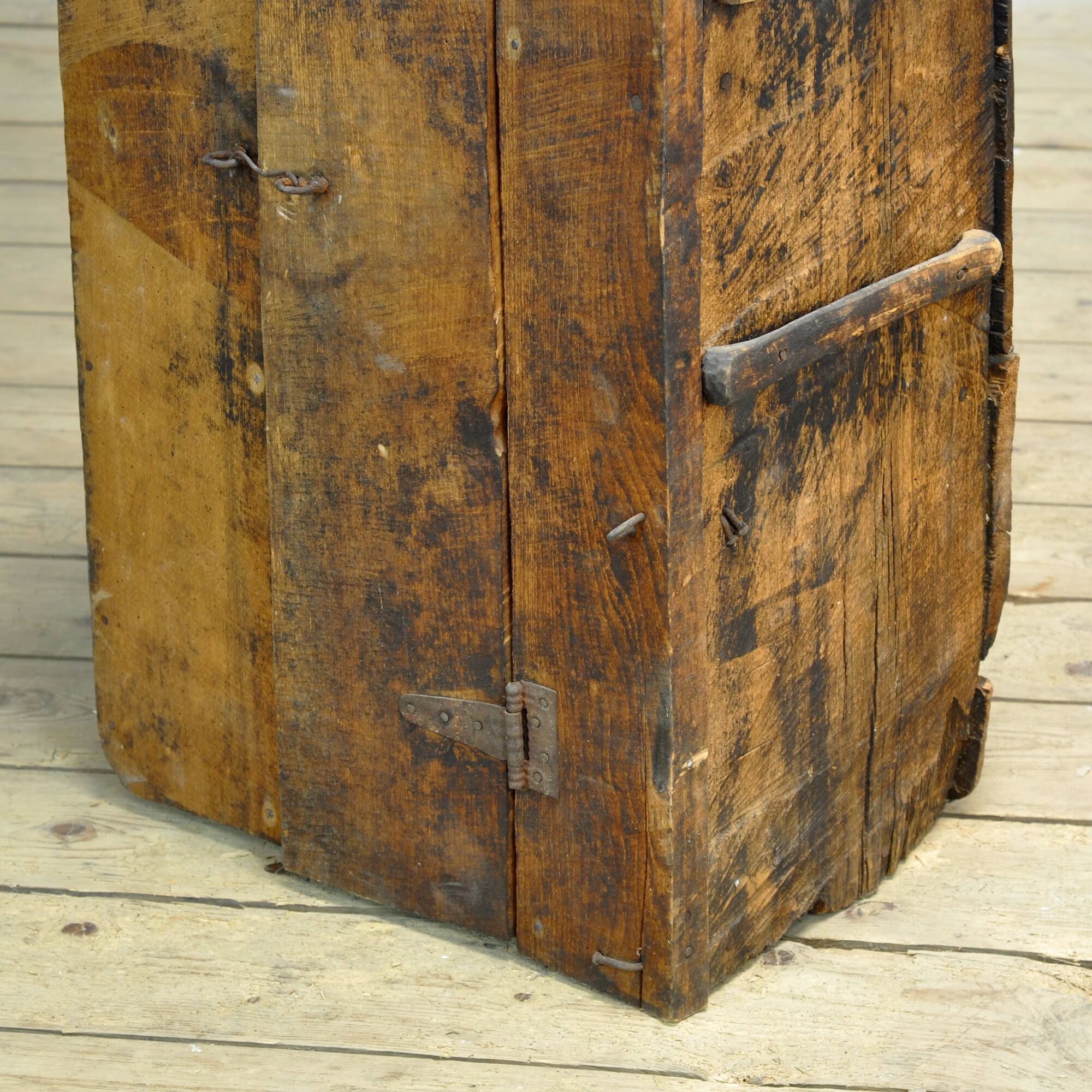 Primitive wooden cabinet, circa 1930