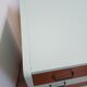 Commode  vintage bois et bleu