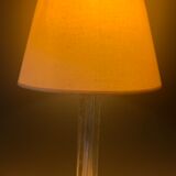 Art Deco lamp with glass base