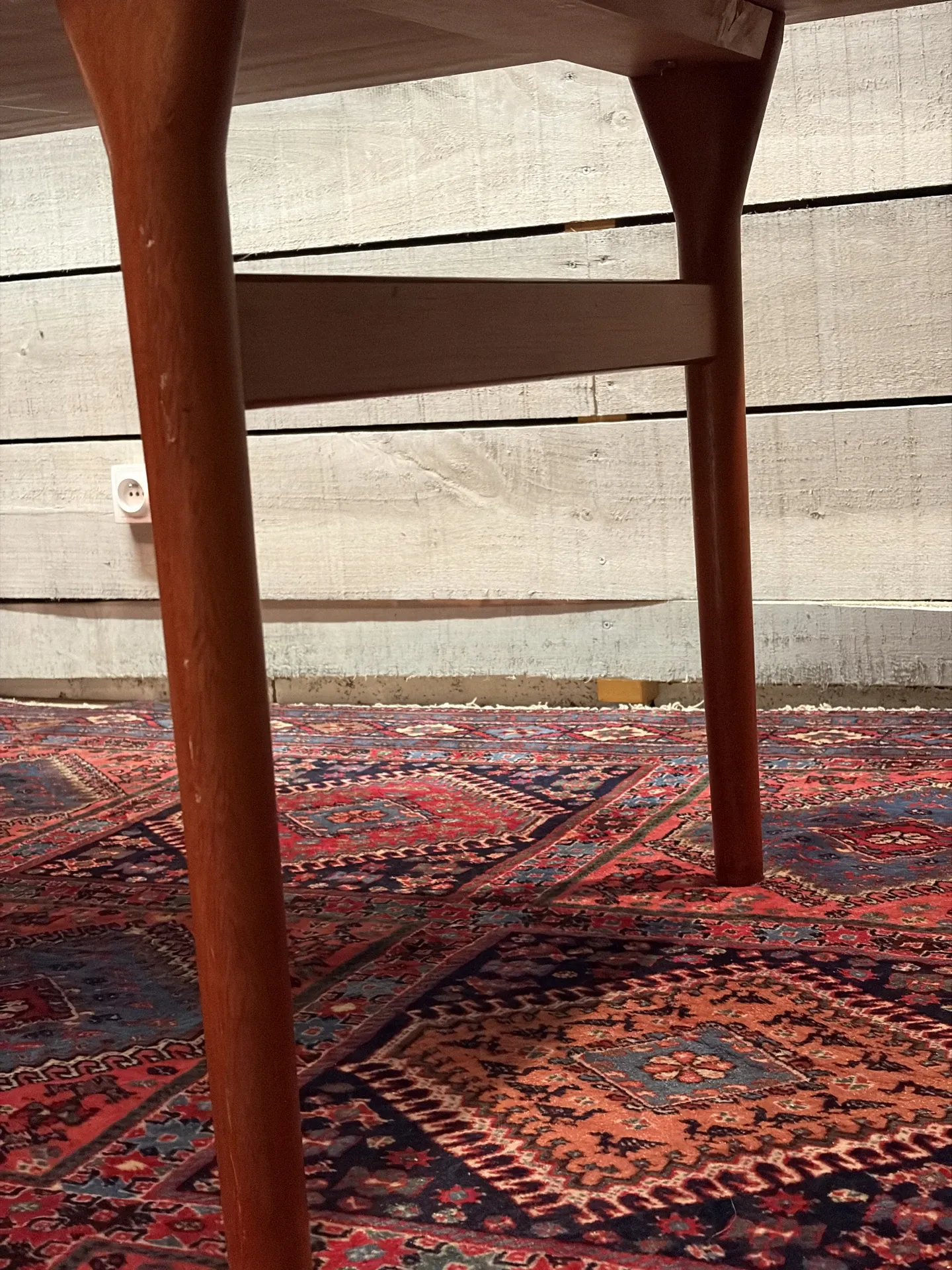 Teak desk design by Nanna Ditzel and Ed Soren Willadsen, 1955.