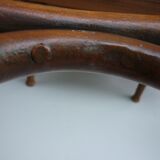 Paire de chaises bistrot bois courbé anciennes