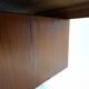 Teak vrijstaand bureau met lade uit Denemarken
