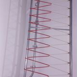 Wall coat rack aluminum 1970