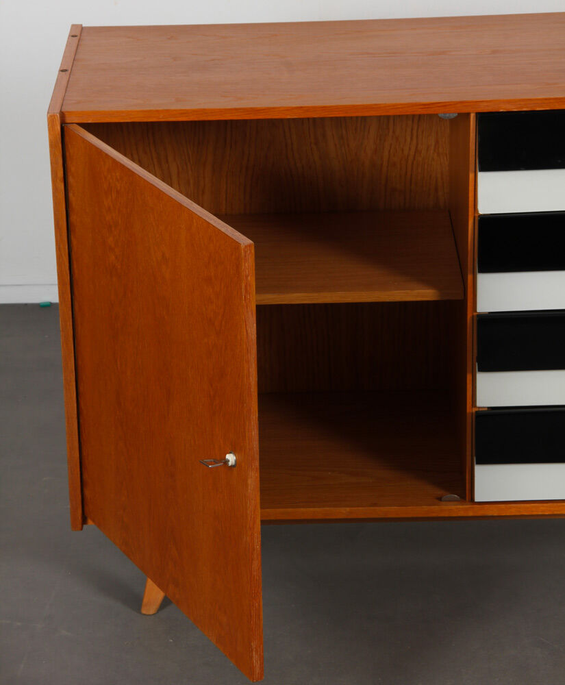 oak chest of drawers by Jiri Jiroutek, model U458, 1960s