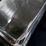 Crystal design whiskey decanter